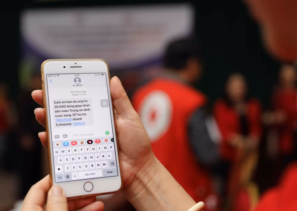 SMS campaign launched to support flood victims ảnh 1