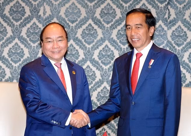 PM meets Cambodian, Indonesian leaders in New Delhi ảnh 1