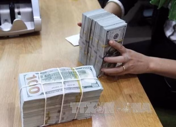 Reference exchange rate up 5 VND on July 29 ảnh 1