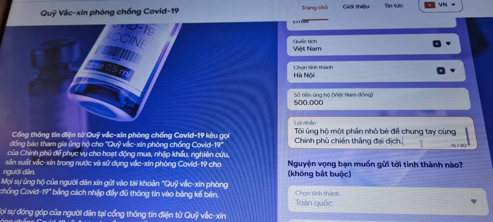 COVID-19 vaccine fund to help Vietnam soon return to normal ảnh 3