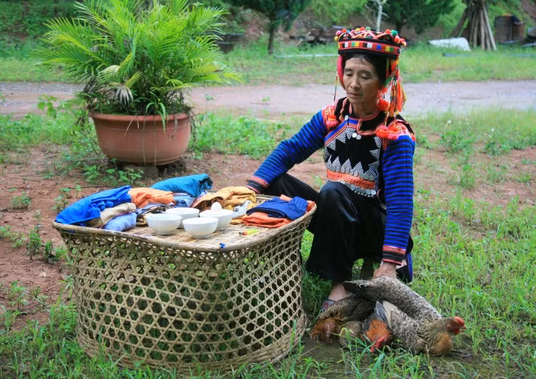 Unique rainy season festival of Ha Nhi ethnic people ảnh 1