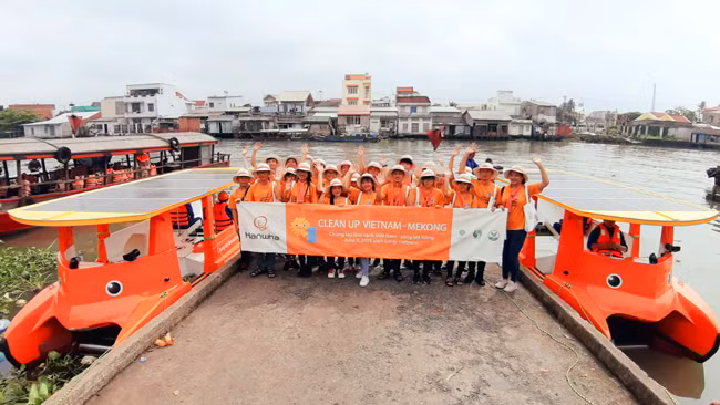 RoK firm-funded campaign helps clean Mekong River ảnh 1