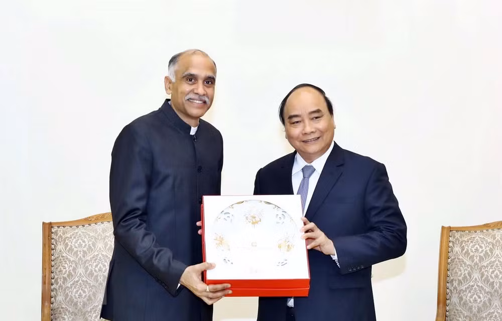 PM: Vietnam, India should further promote bilateral trade ties ảnh 1