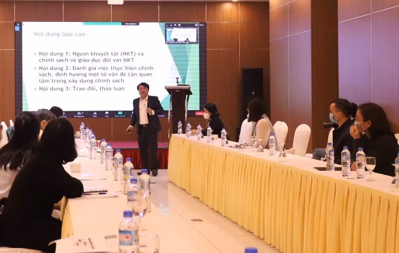 Workshop looks to better policies on education, health for disabled people ảnh 1