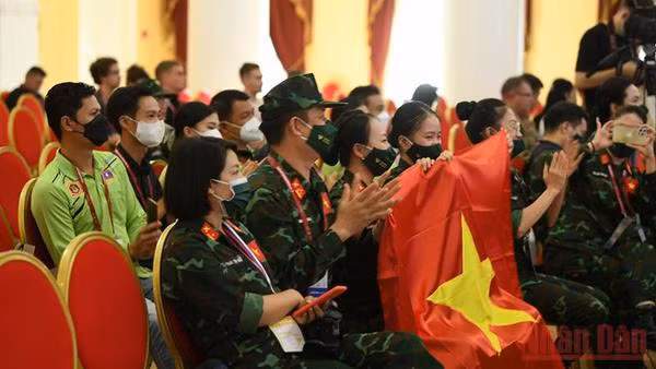 Army Games 2021: Vietnam ranks fourth in Army of Culture’s choreographic skills (solo) event ảnh 2