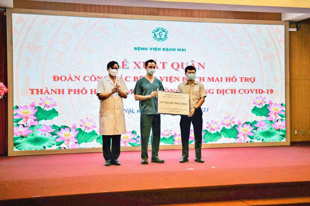 Vinacomin aids COVID-19 combat in localities ảnh 1