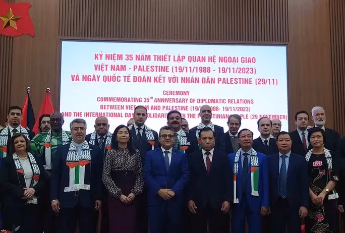 Vietnam, Palestine mark 35th anniversary of diplomatic relations ảnh 1
