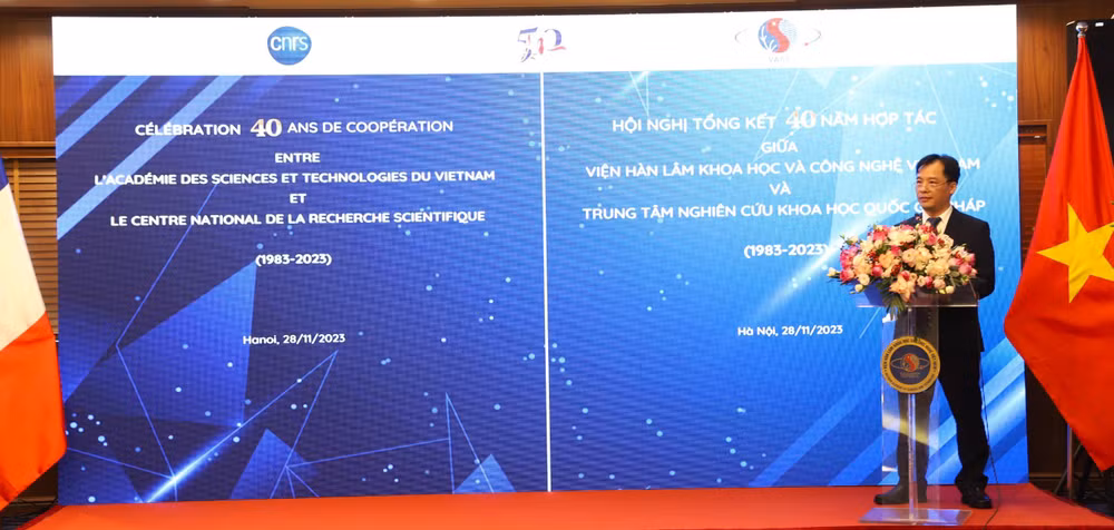 Vietnamese, French scientific research establishments mark 40 years of cooperation ảnh 1