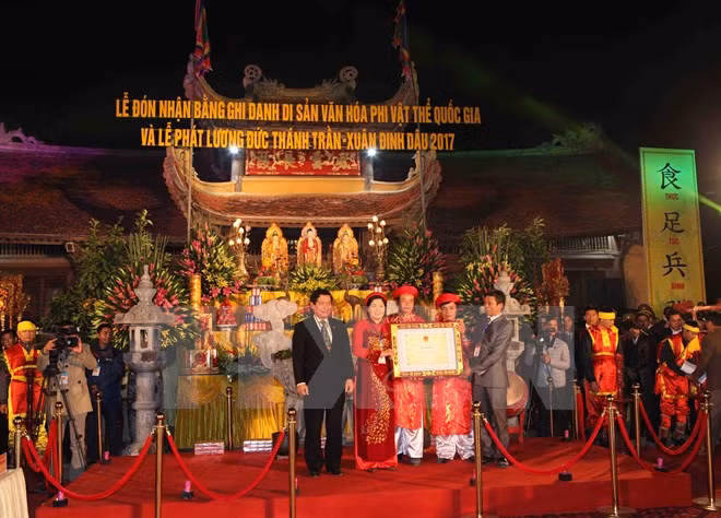 Tran Thuong Temple festival named national intangible heritage ảnh 1