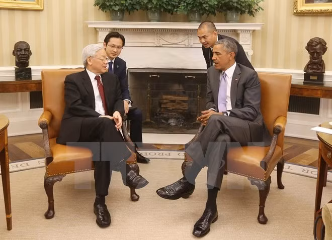 US Ambassador hails Party leader US visit ảnh 1