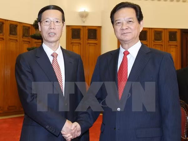 Prime Minister welcomes Chinese Vice Premier ảnh 1