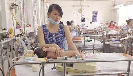 More kids have lung problems in July ảnh 1