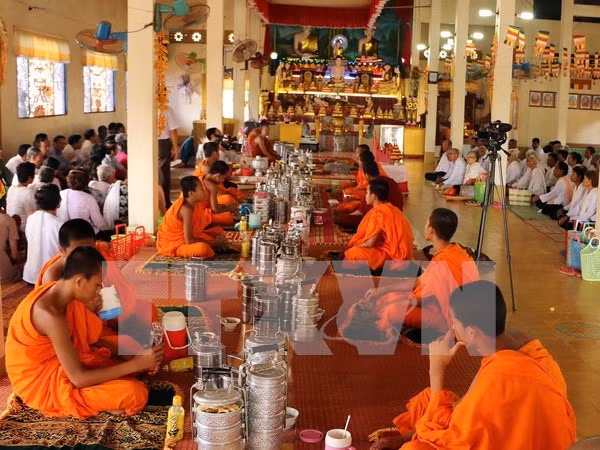 Ethnic community celebrates traditional festival at home ảnh 1 Ethnic community celebrates traditional festival at home ảnh 1