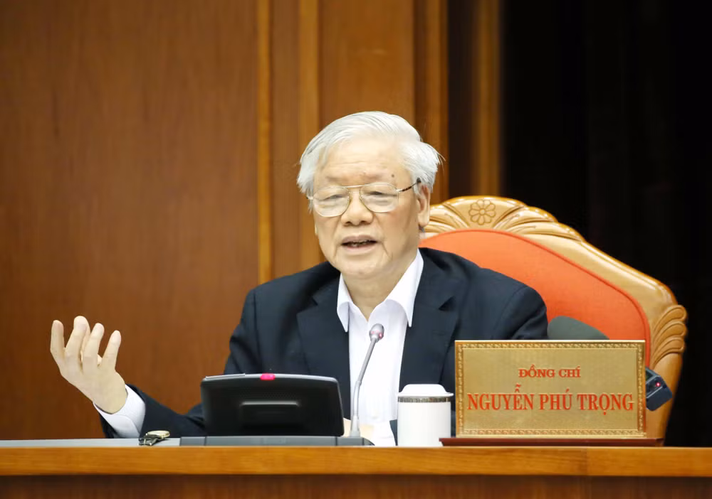 Party leader underlines importance of personnel issues in preparing for National Party Congress ảnh 1
