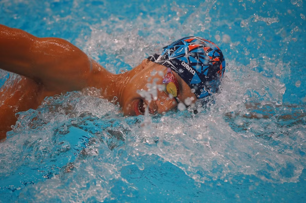 SEA Games 31: Singaporean swimmer keen to record impressive achievements ảnh 1