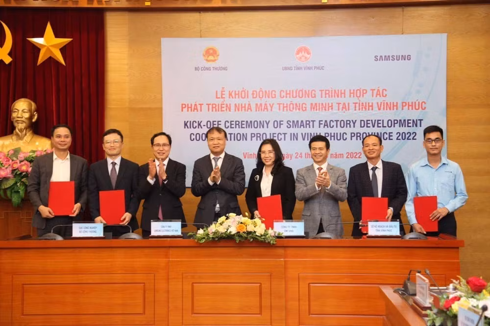 Projects on smart factory development launched in Vinh Phuc ảnh 1