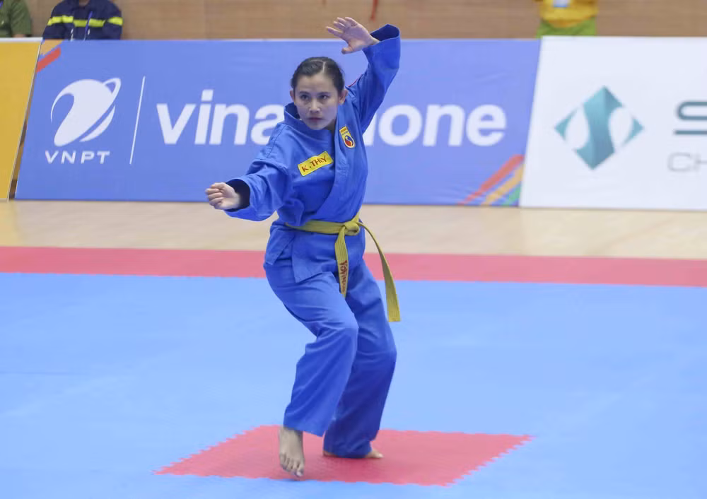 SEA Games 31: Vietnam fulfil gold target in Vovinam ảnh 1