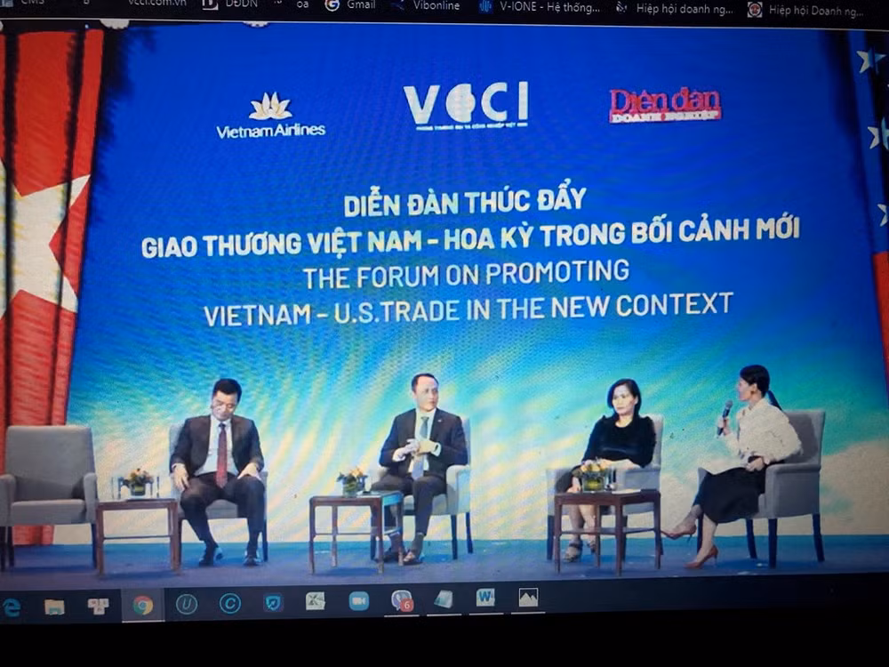 Forum seeks ways to promote Vietnam - US trade in new context ảnh 1