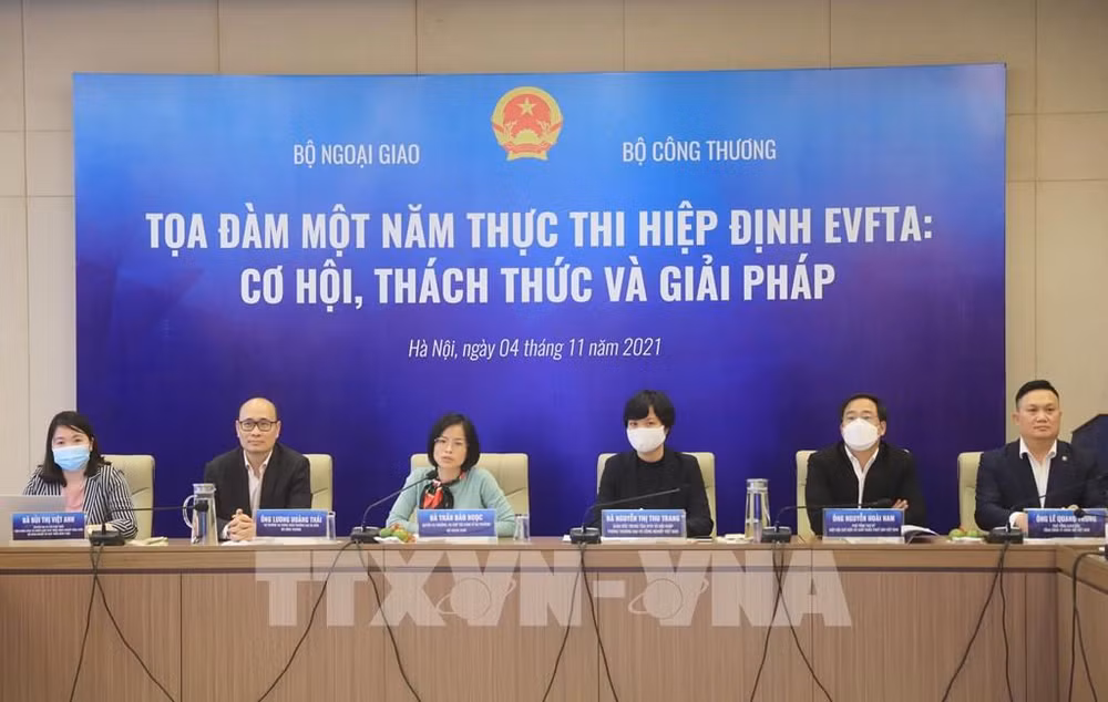 Seminar looks on one year of EVFTA implementation ảnh 1