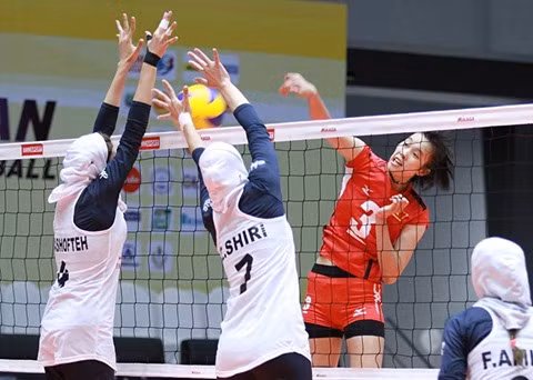 Vietnam beat Iran in U-23 Asian Volleyball ảnh 1 Vietnam beat Iran in U-23 Asian Volleyball ảnh 1