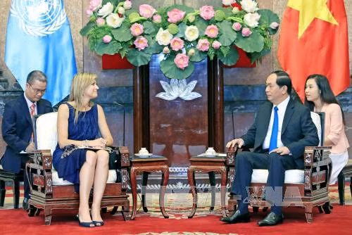 President welcomes Queen of Netherlands ảnh 1 President welcomes Queen of Netherlands ảnh 1