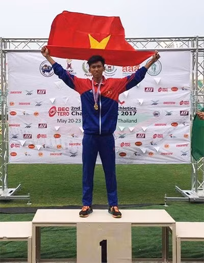 Vietnam wins three silvers at Asian Youth Athletics Champs ảnh 1