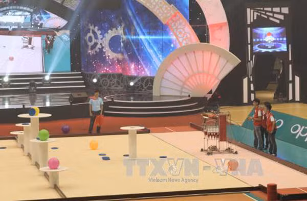 Lac Hong University in Dong Nai wins 2017 Robocon Vietnam ảnh 1 Lac Hong University in Dong Nai wins 2017 Robocon Vietnam ảnh 1