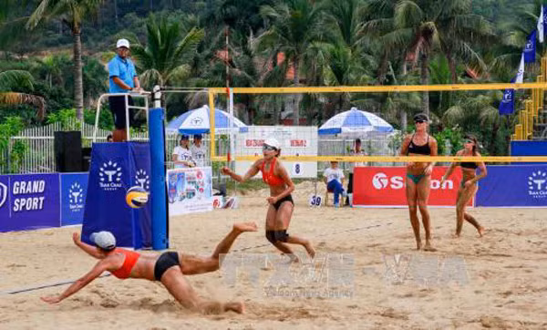 China win Asian women’s beach volleyball tourney ảnh 1
