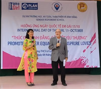 Vietnamese girls benefit from Plan International support ảnh 1