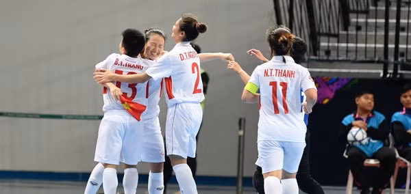 Vietnam face Indonesia in AFC’s women futsal champ quarter-finals ảnh 1