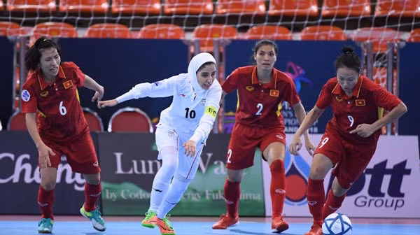 Vietnam lose to Iran at AFC futsal event ảnh 1