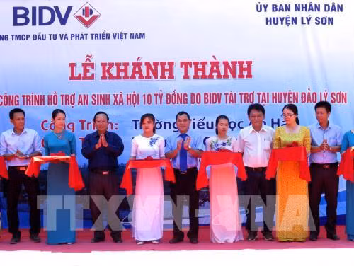 Social welfare facilities put into use on Ly Son island ảnh 1