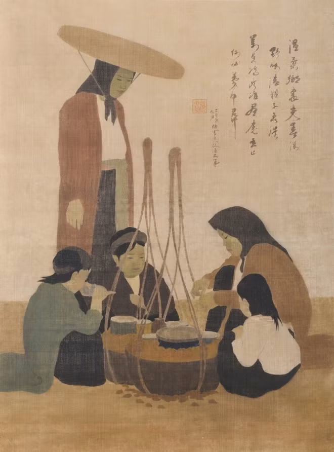 Painting by Vietnamese artist sold for record price ảnh 2