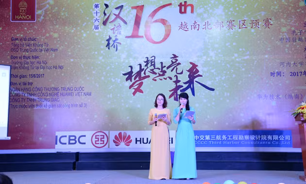 Hanoi University student wins Chinese proficiency contest ảnh 1