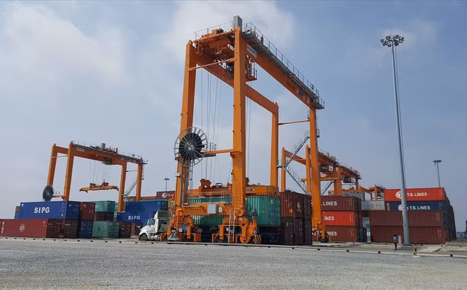 Nam Dinh Vu deep-water port put into use in Hai Phong ảnh 1