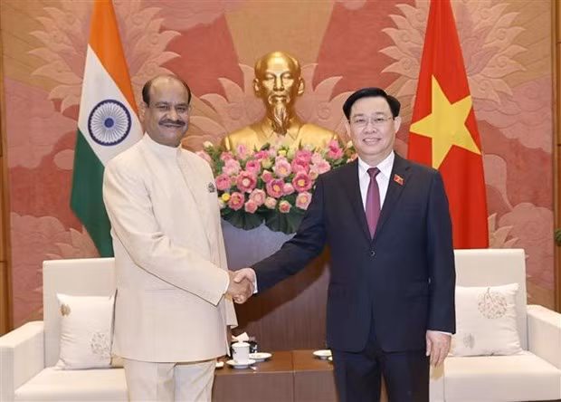 India lower house speaker wraps up visit to Vietnam ảnh 1