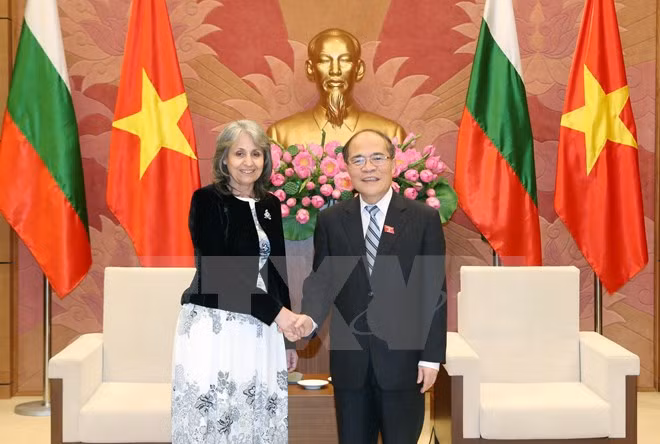 National Assembly Chairman greets Bulgarian Vice President ảnh 1