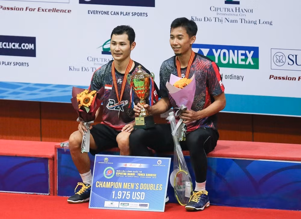 International badminton tournament wraps up in Hanoi ảnh 1
