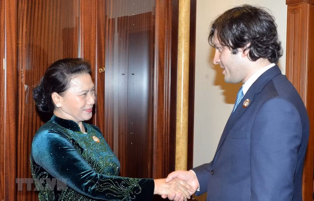 NA Chairwoman: Vietnam wants stronger ties with Georgia ảnh 1
