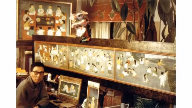 Vietnamese paintings auctioned in Paris ảnh 1