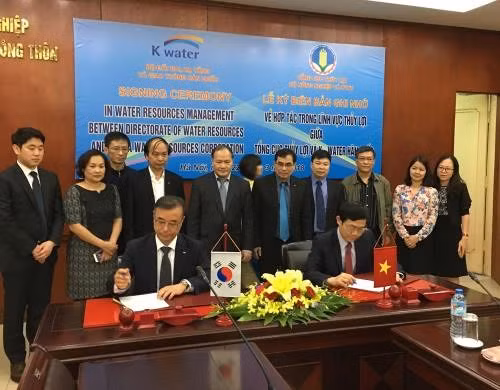 Vietnam, RoK firm sign irrigation cooperation deal ảnh 1 Vietnam, RoK firm sign irrigation cooperation deal ảnh 1