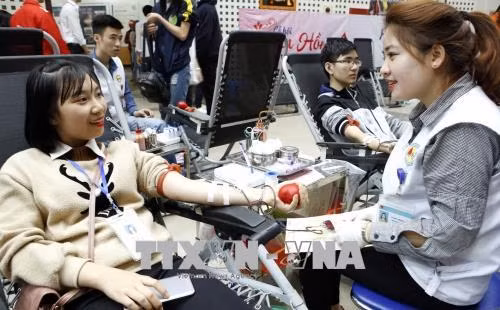 “Red Spring” festival collects 10,200 blood units ảnh 1