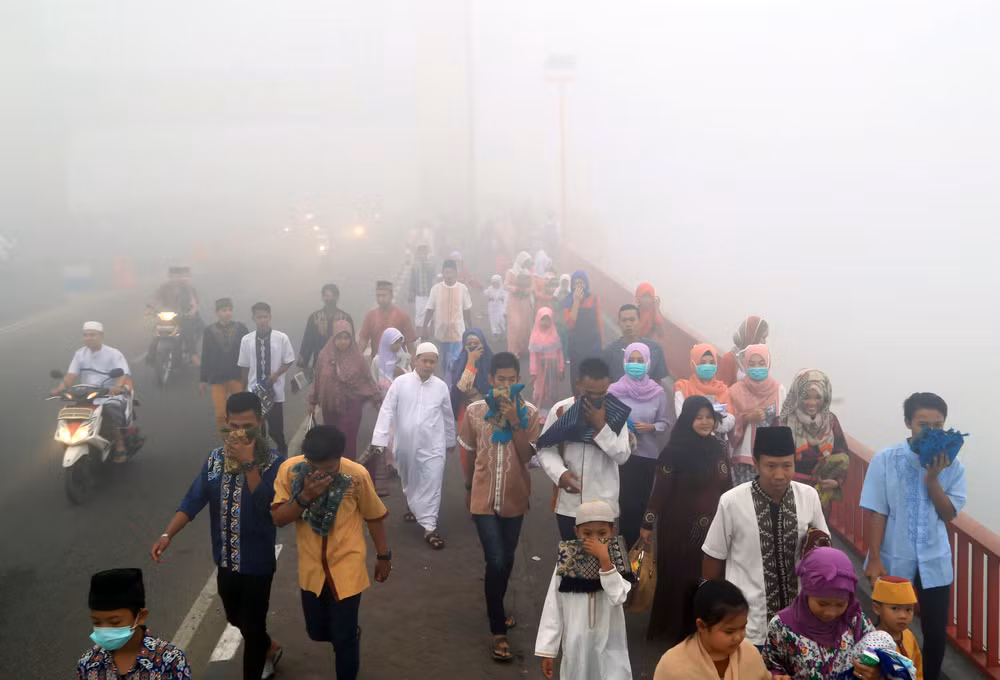 Indonesian fires pollute Malaysia’s air ảnh 1