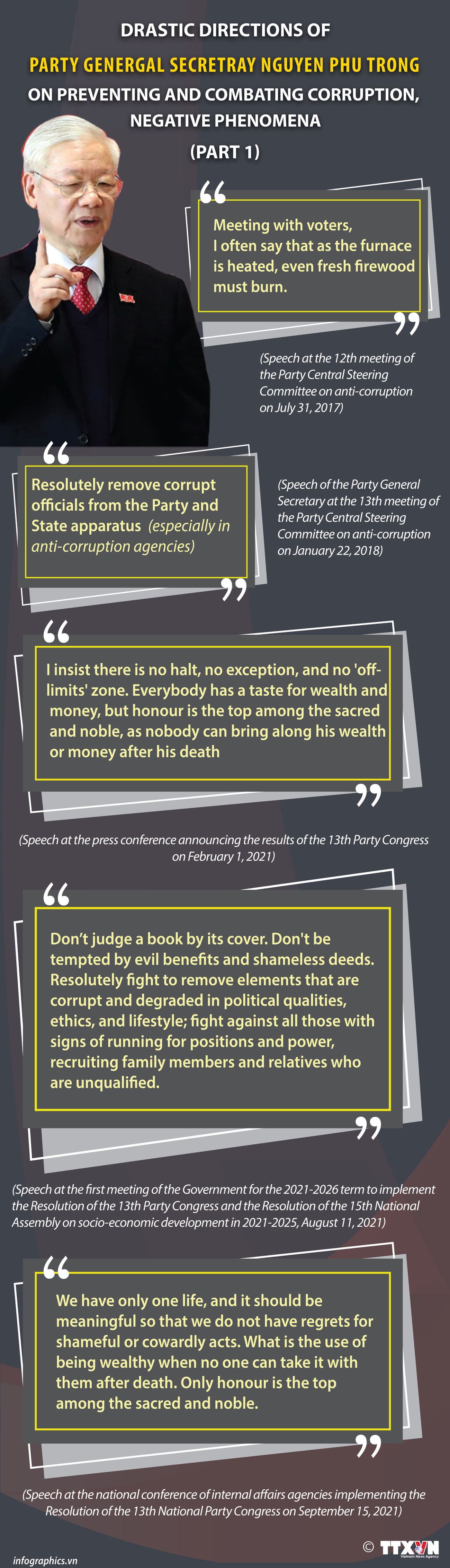 Profound statements by Party General Secretary Nguyen Phu Trong (Part 1 ...