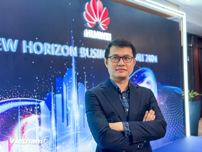 Dao Quang Vinh, Director of Huawei Vietnam Solutions (Photo: Vietnam+) ac8rmv56.png