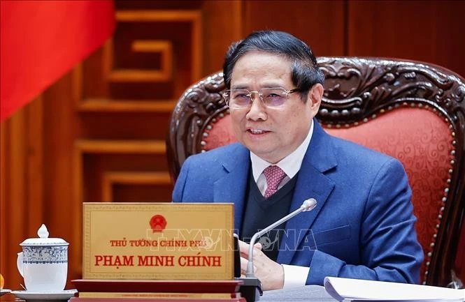 Prime Minister Pham Minh Chinh (Photo: VNA)