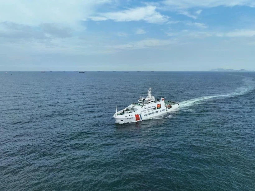 A Vietnam Coast Guard ship. (Photo: VNA)