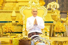 His Majesty Preah Bat Samdech Preah Boromneath Norodom Sihamoni, King of Cambodia. (Photo: khmertimeskh.com)