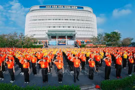 The campaign calls on youth union members, young people, and citizens nationwide to simultaneously change their profile and cover photos on their social media accounts, and post content, images, and videos expressing love for the nation. (Illustrative photo: Ho Chi Minh Communist Youth Union)