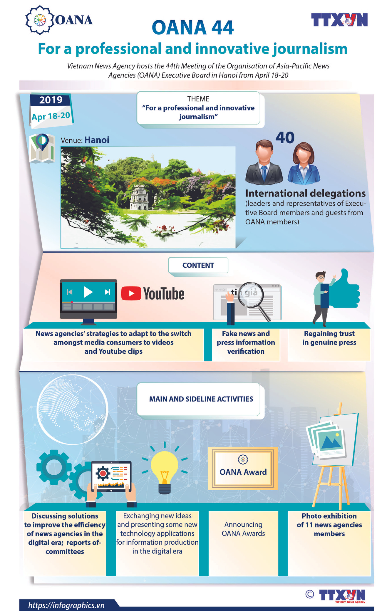 OANA 44: For a professional and innovative journalism ảnh 1